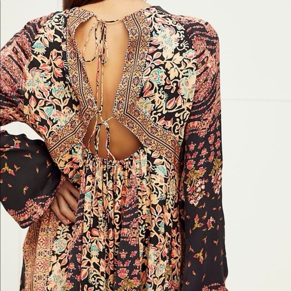 NWOT- FREE PEOPLE- STEVIE TUNIC TOP- BLOUSE- XS - Picture 10 of 13